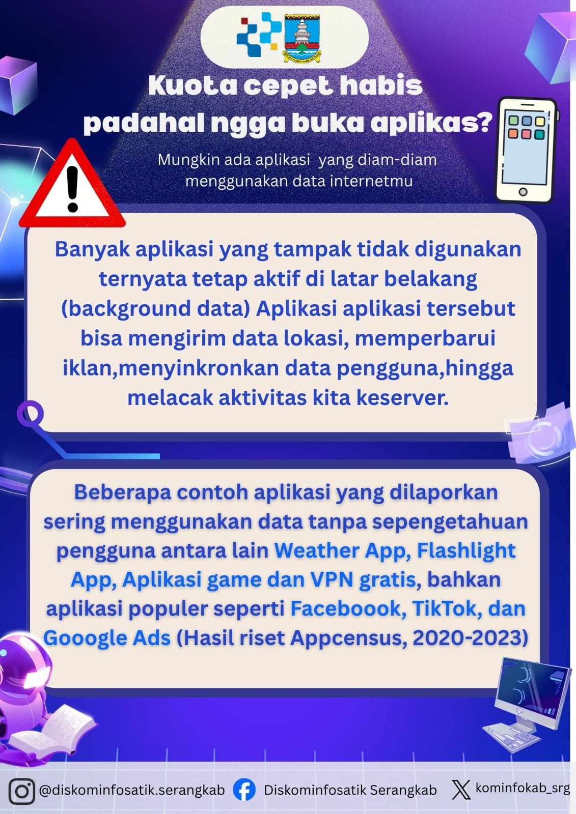 <p>Jaga Datamu, Lindungi Privasimu!</p>